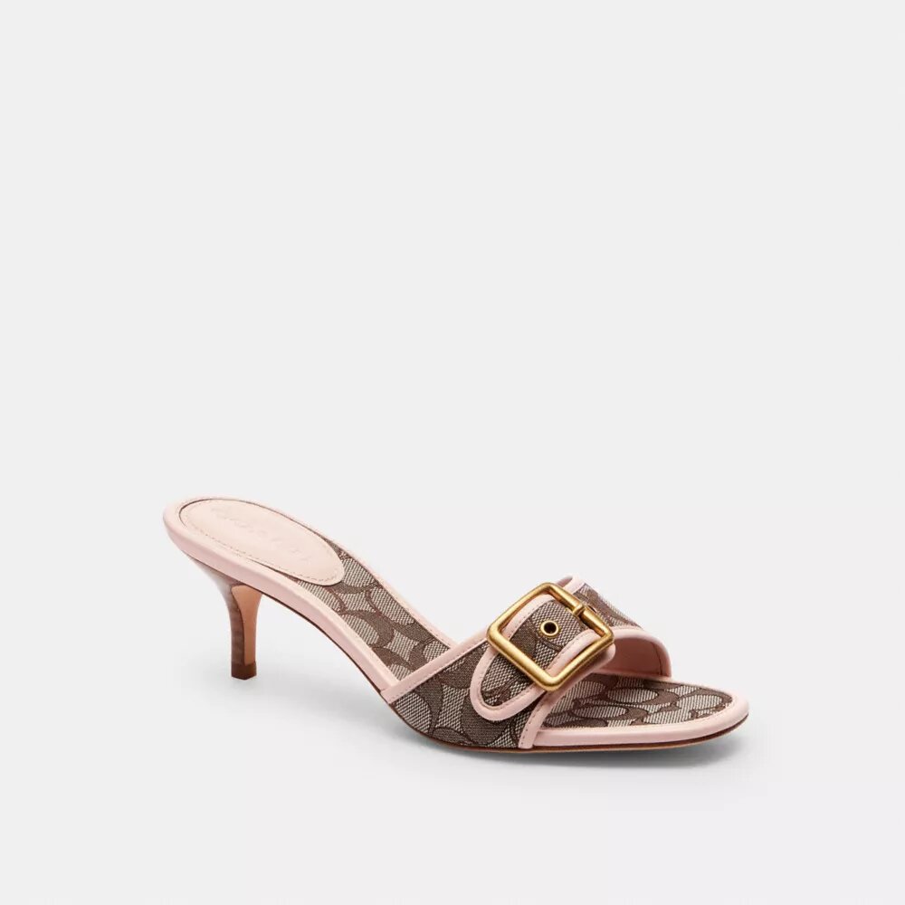 Margot-Sandalen aus charakteristischem Jacquard