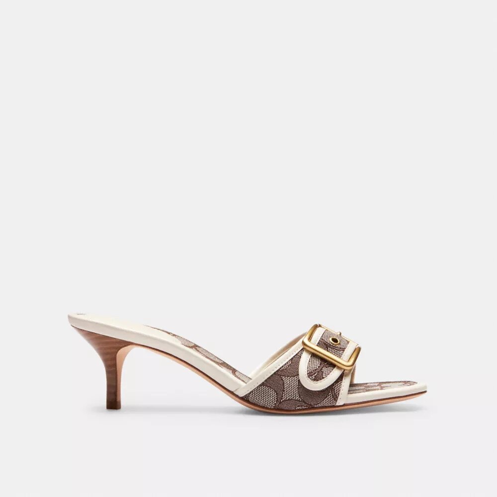 Margot-Sandalen aus charakteristischem Jacquard