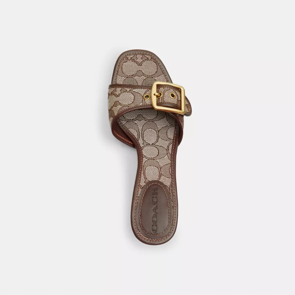 Margot-Sandalen aus charakteristischem Jacquard