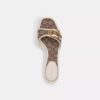 Margot-Sandalen aus charakteristischem Jacquard
