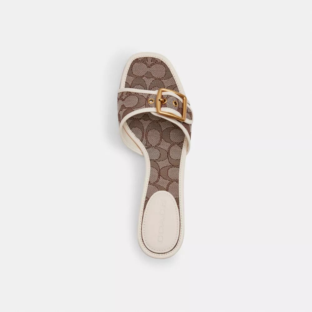 Margot-Sandalen aus charakteristischem Jacquard