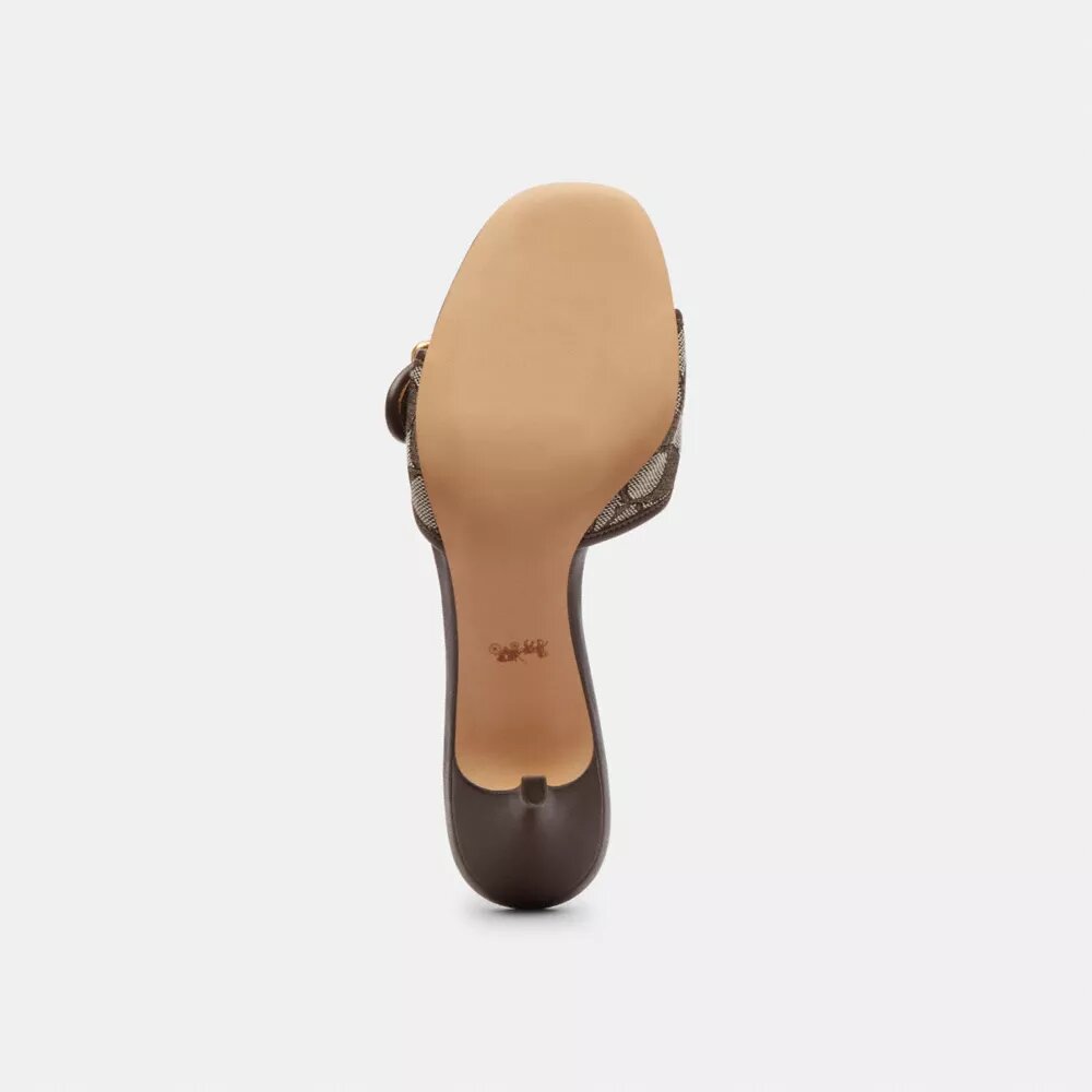 Margot-Sandalen aus charakteristischem Jacquard