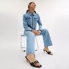 Margot-Sandalen aus charakteristischem Jacquard