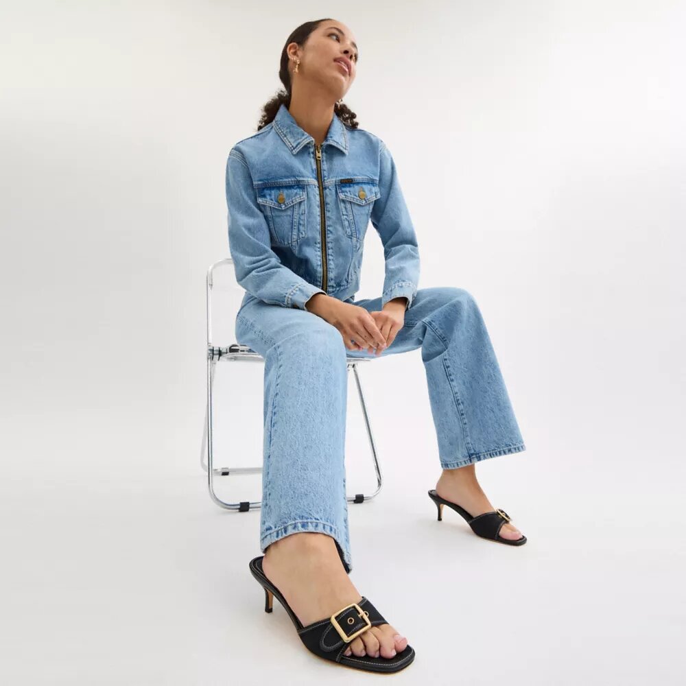 Margot-Sandalen aus charakteristischem Jacquard