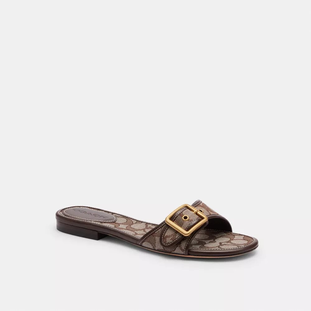 Margot-Sandalen in unserem charakteristischen Jacquard
