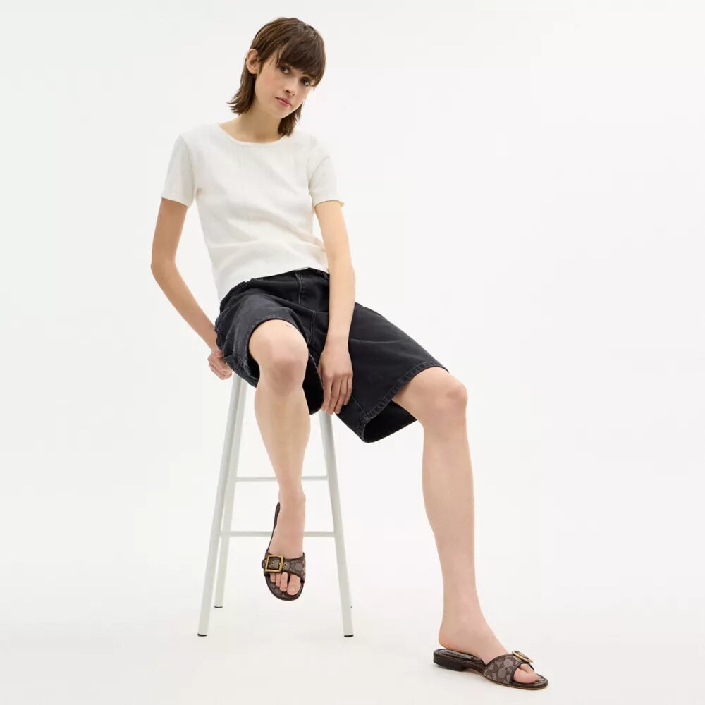 Margot-Sandalen in unserem charakteristischen Jacquard