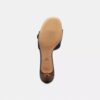 Margot-Sandalen mit charakteristischem Denim-Patchwork