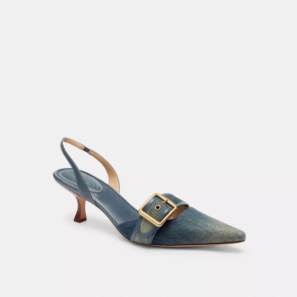 Margot-Slingbacks aus „Loved Denim“