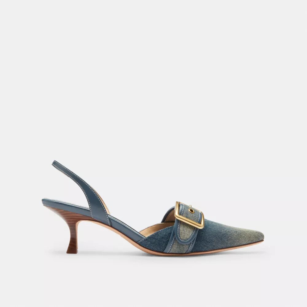 Margot-Slingbacks aus „Loved Denim“