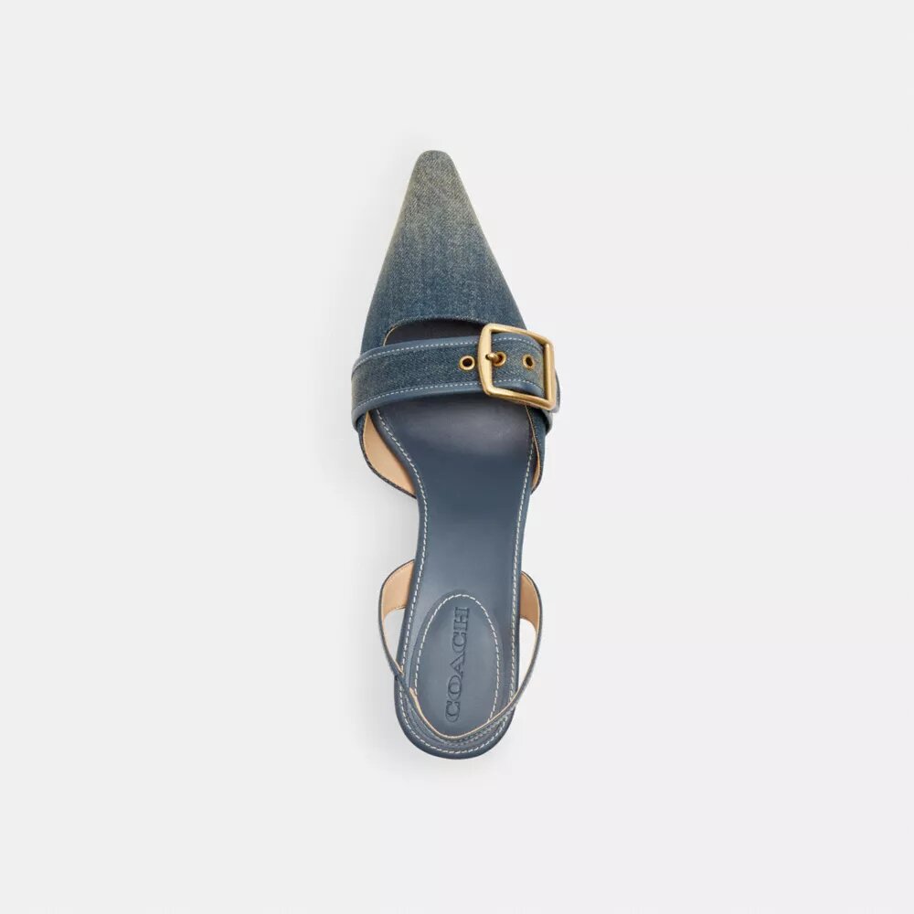 Margot-Slingbacks aus „Loved Denim“