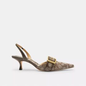 Margot-Slingbacks aus Signature-Jacquard