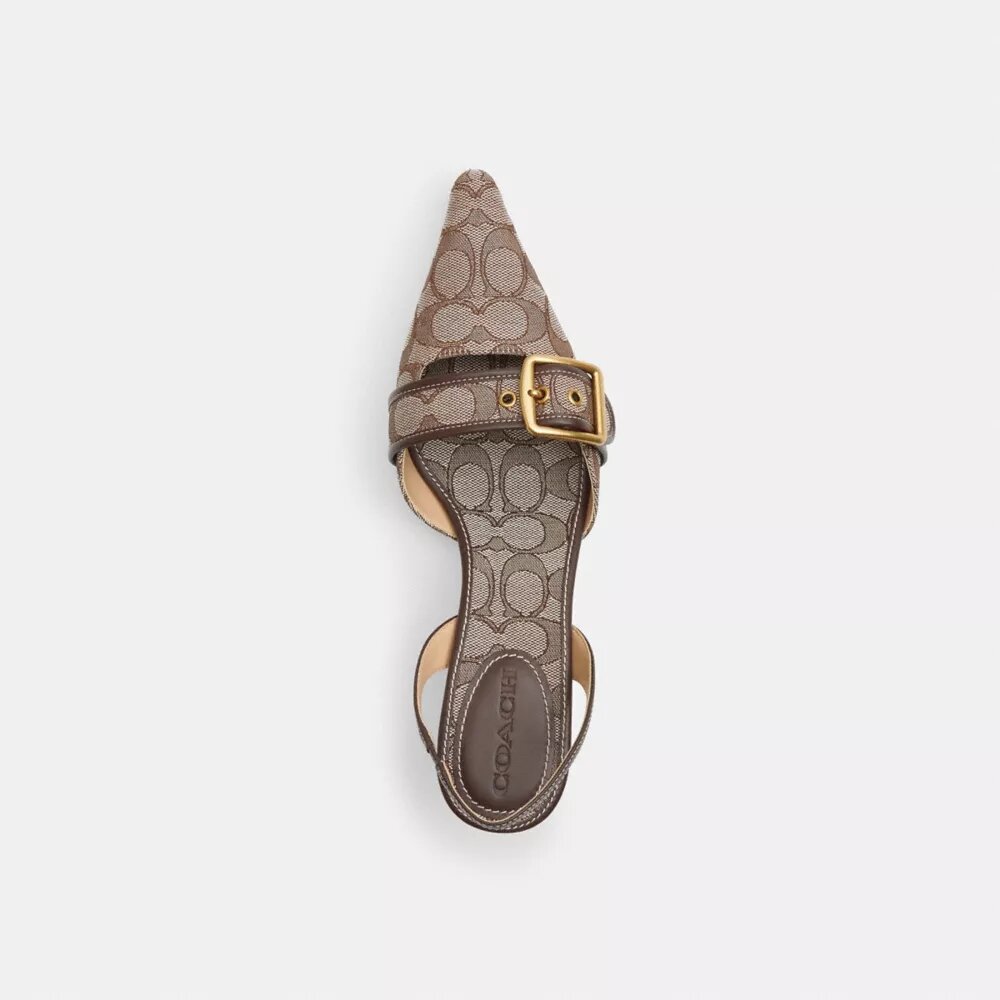 Margot-Slingbacks aus Signature-Jacquard