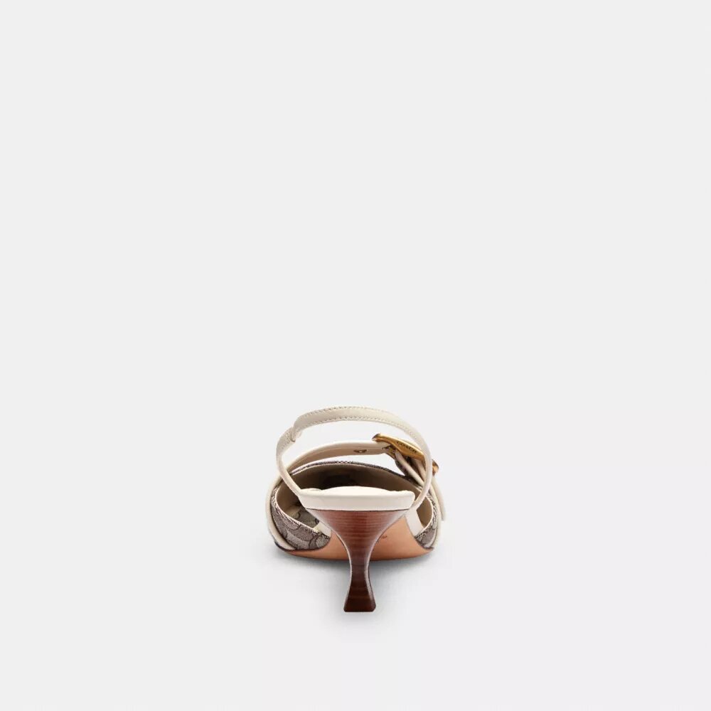 Margot-Slingbacks aus Signature-Jacquard
