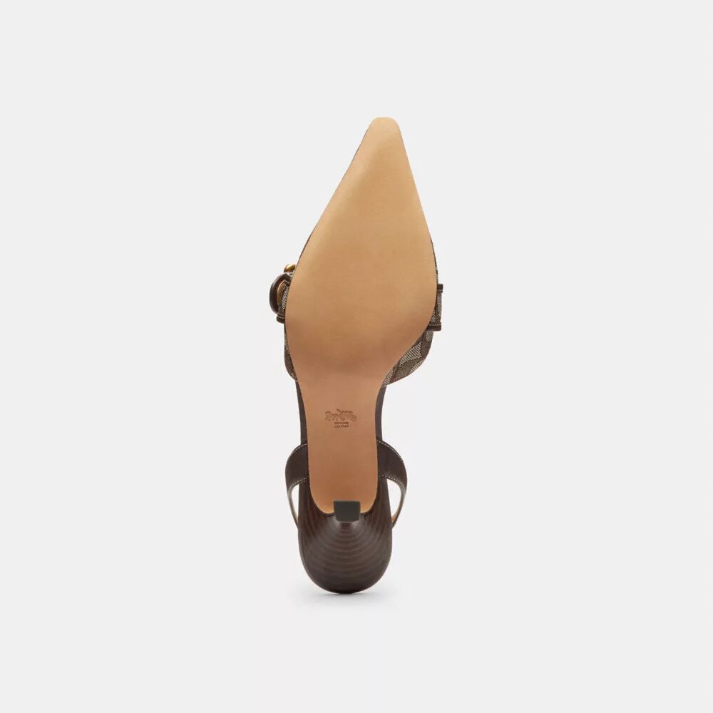 Margot-Slingbacks aus Signature-Jacquard