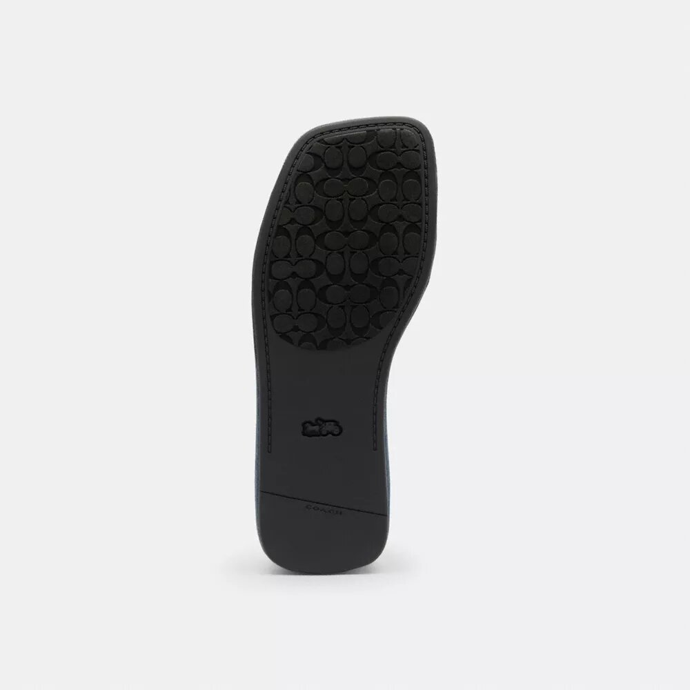 Marie-Plateausandalen aus „Loved Denim“