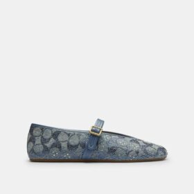 Mary-Janes aus „Crystal Signature Denim“