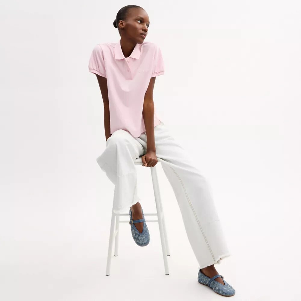 Mary-Janes aus „Crystal Signature Denim“