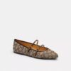 Mary-Janes mit doppelter Schnalle aus charakteristischem Jacquard