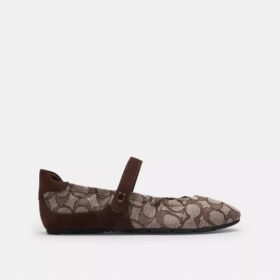 Mary-Janes-Sneaker aus charakteristischem Jacquard