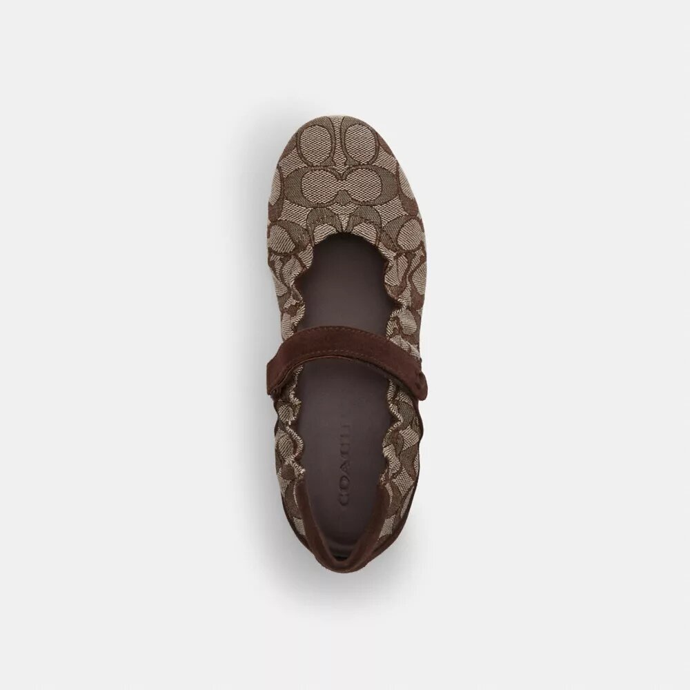 Mary-Janes-Sneaker aus charakteristischem Jacquard