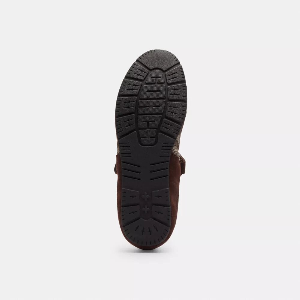 Mary-Janes-Sneaker aus charakteristischem Jacquard