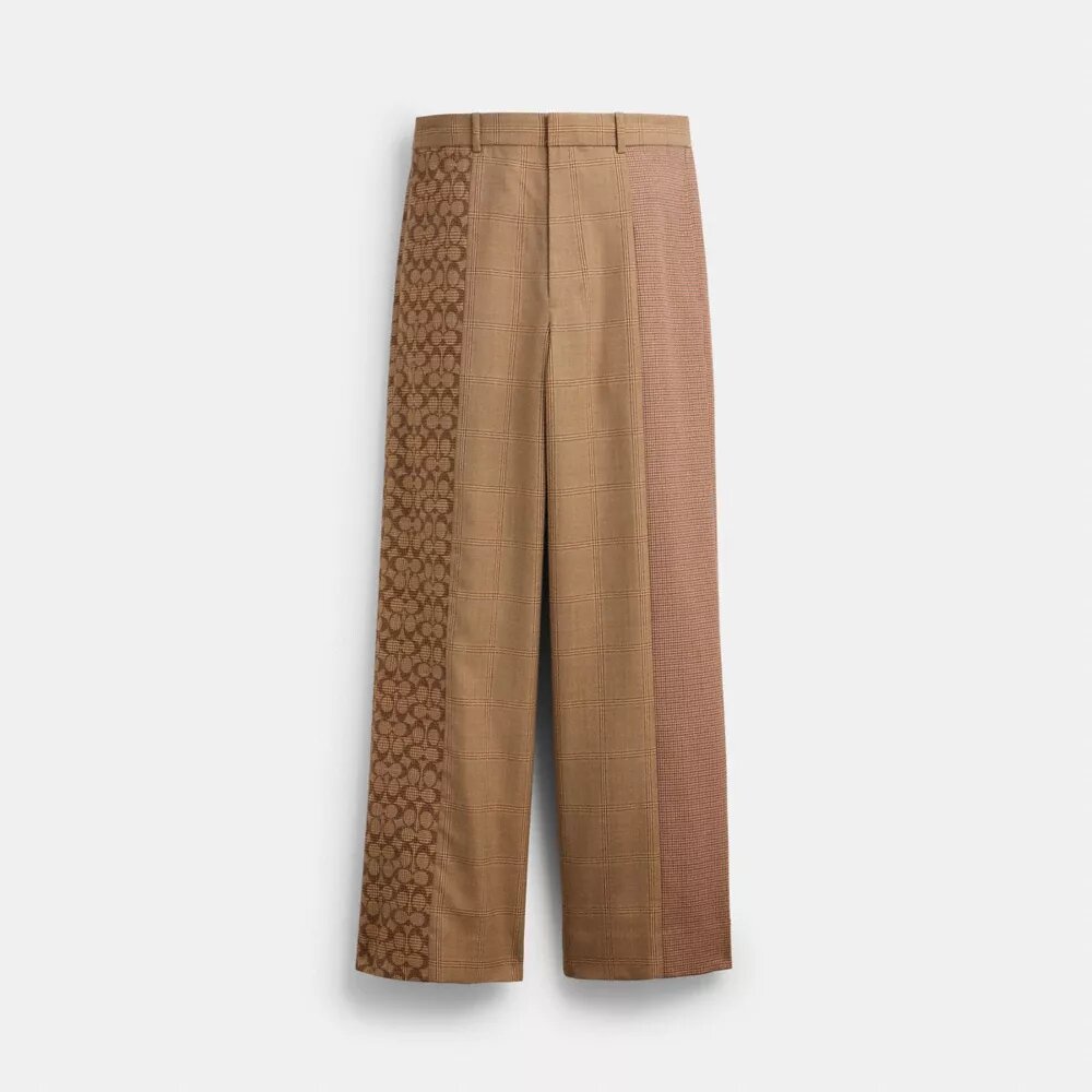 Mashup-Hose aus garngefärbten Stoffen