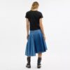 Maxi-Jeansrock aus Bio-Baumwolle