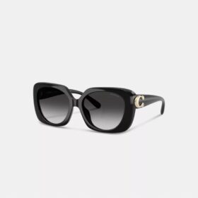 Maxi Sculpted C – übergroße quadratische Sonnenbrille