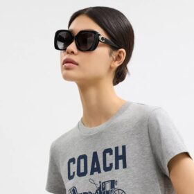 Maxi Sculpted C – übergroße quadratische Sonnenbrille
