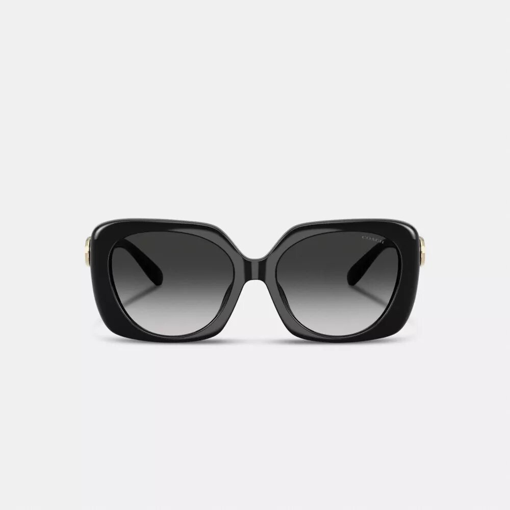 Maxi Sculpted C – übergroße quadratische Sonnenbrille