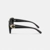Maxi Sculpted C – übergroße quadratische Sonnenbrille