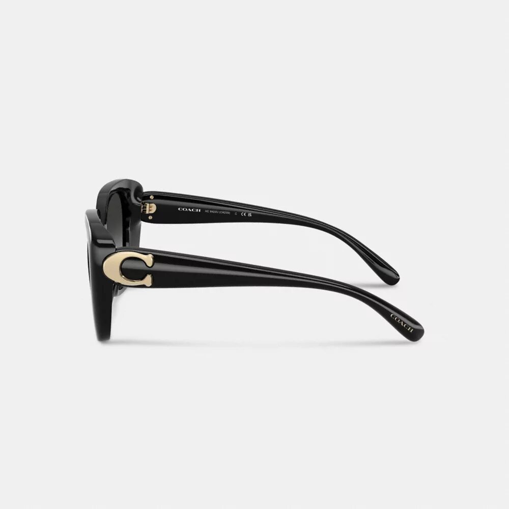 Maxi Sculpted C – übergroße quadratische Sonnenbrille