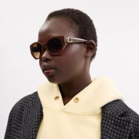 Maxi Sculpted C Oval Sonnenbrille