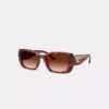 Maxi Sculpted C – Oversized-Sonnenbrille im rechteckigen Design