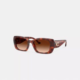 Maxi Sculpted C – Oversized-Sonnenbrille im rechteckigen Design