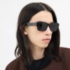 Maxi Sculpted C – Schmale, quadratische Sonnenbrille
