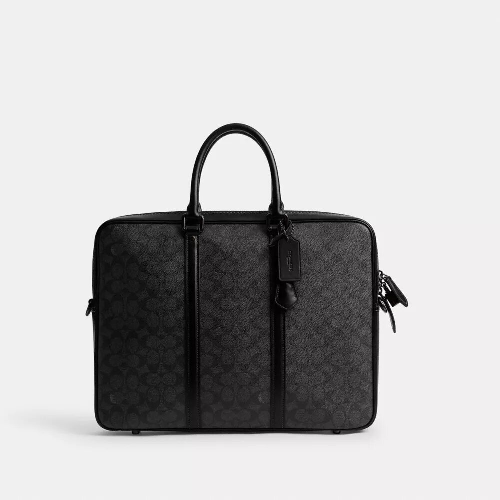 Metropolitan-Arbeitstasche aus Signature Canvas