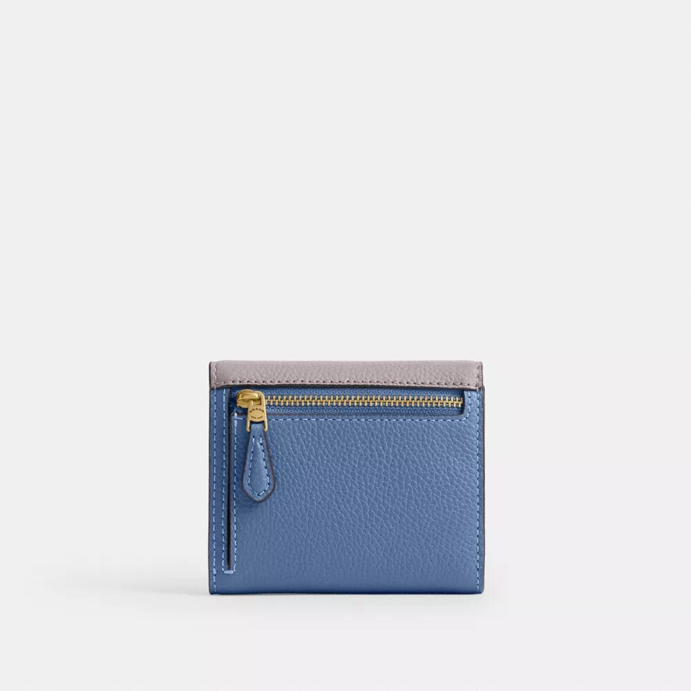 Mila – Kleine Klappgeldbörse im Colorblock-Design
