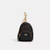 Mini Court Backpack-Taschenanhänger aus Signature Canvas