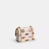 Mini-Klare-Umhängetasche mit Bonbon-Print