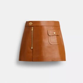 Mini-Lederrock im Heritage-Stil