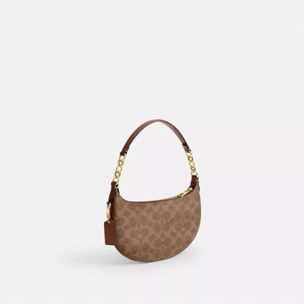 Mini-Payton-Tasche aus Signature Canvas