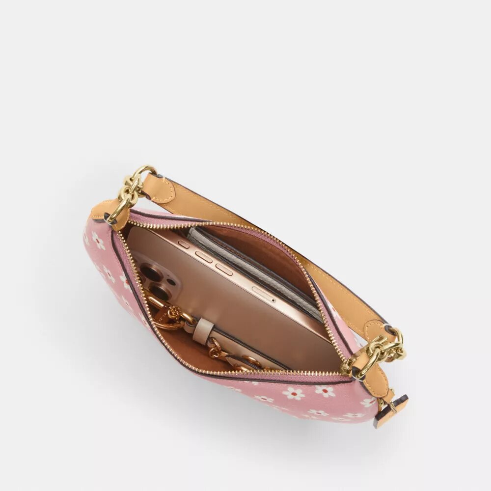 Mini-Payton-Tasche mit Blumenprint
