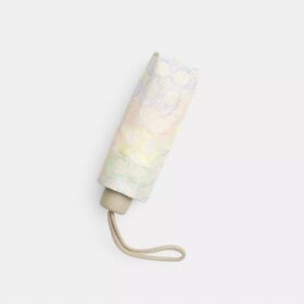 Mini-Regenschirm mit UV-Schutz im „Rainbow Signature“-Print