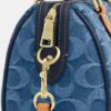 Mini-Rowan-Umhängetasche im charakteristischen Denim-Look