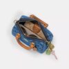 Mini-Rowan-Umhängetasche im charakteristischen Denim-Look