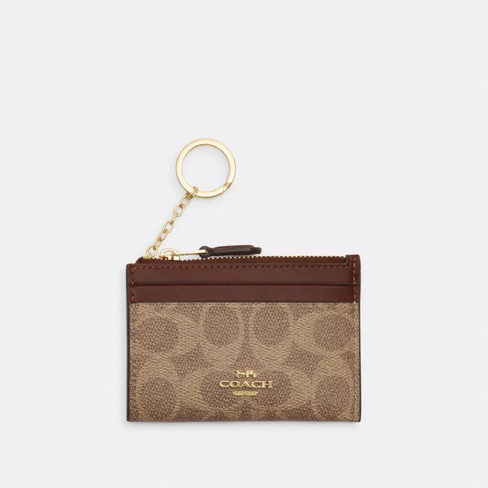 Mini-Skinny-Ausweishülle aus Signature Canvas