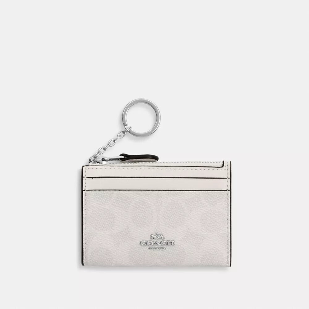 Mini-Skinny-Ausweishülle aus Signature Canvas