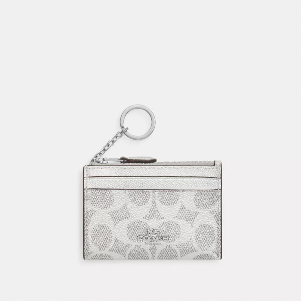 Mini-Skinny-Ausweishülle aus Signature Canvas
