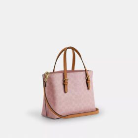 Mollie-Tote-Bag 25 in Signature Canvas mit Anhängern